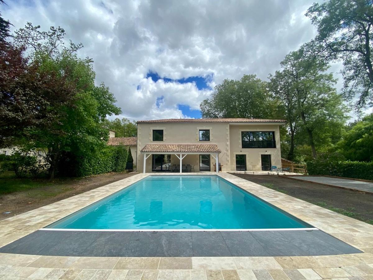 La Maison L'Eperon, Stylish 5 Star Villa Surrounded By Vineyard Near Saint Emilion Vérac Exterior foto