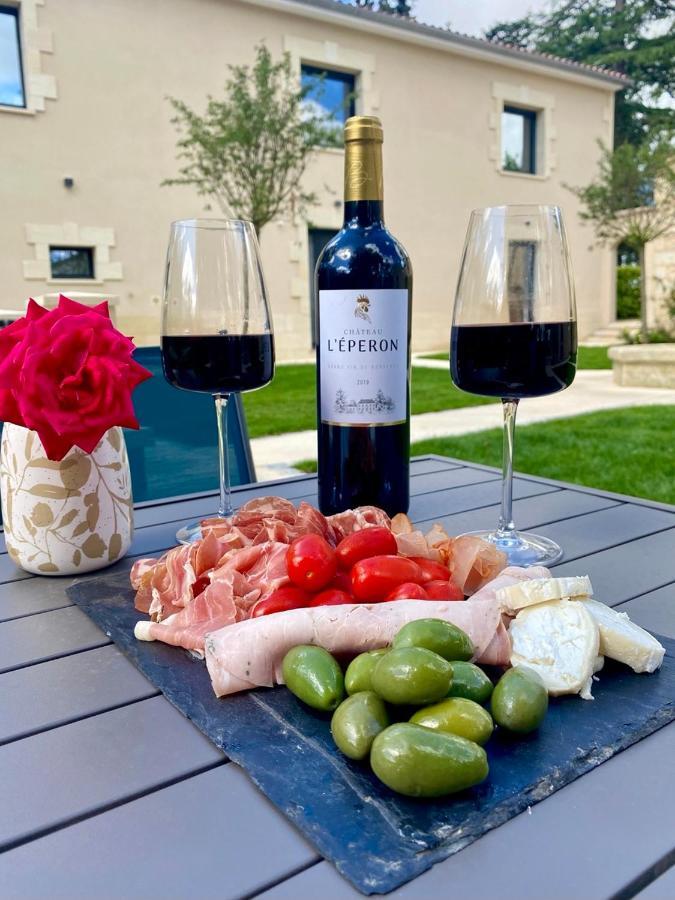 La Maison L'Eperon, Stylish 5 Star Villa Surrounded By Vineyard Near Saint Emilion Vérac Exterior foto